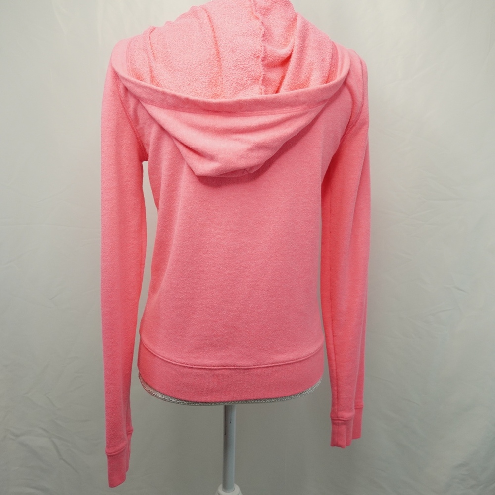 PINK Victoria's Secret Logo Hoodie Jacket Size Sm - Picture 4 of 8